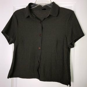 Vintage cropped shirt